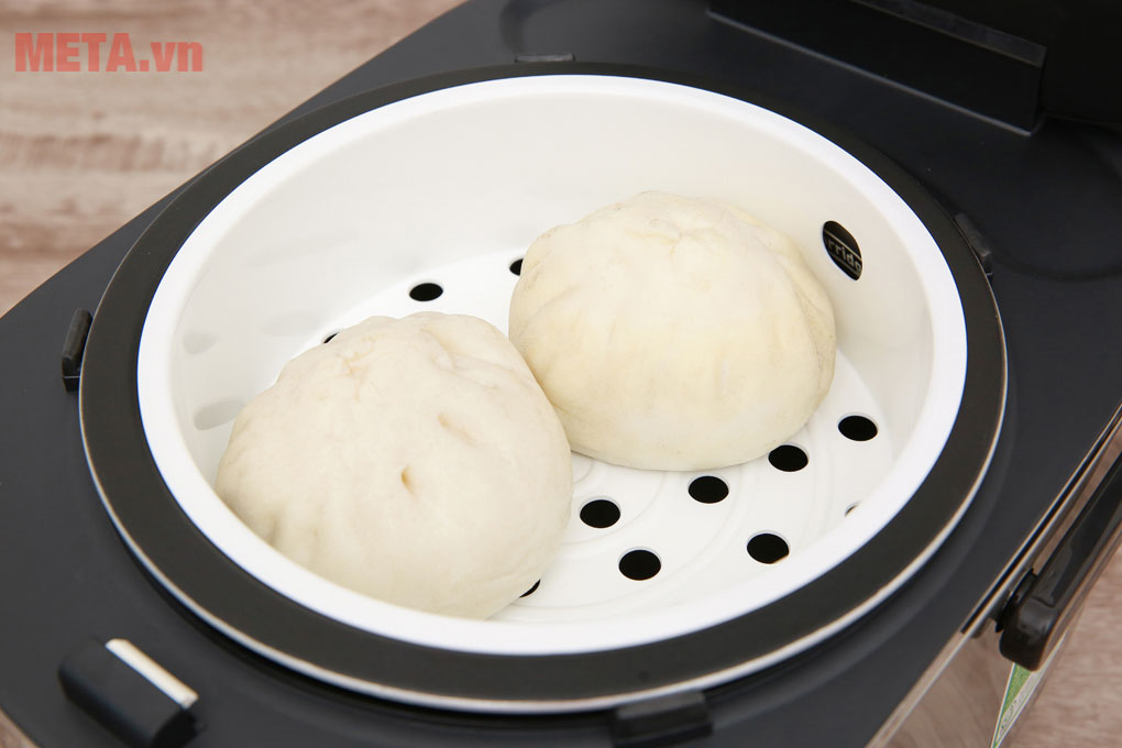 Xửng hấp nhựa màu trắng Nồi cơm điện Tefal