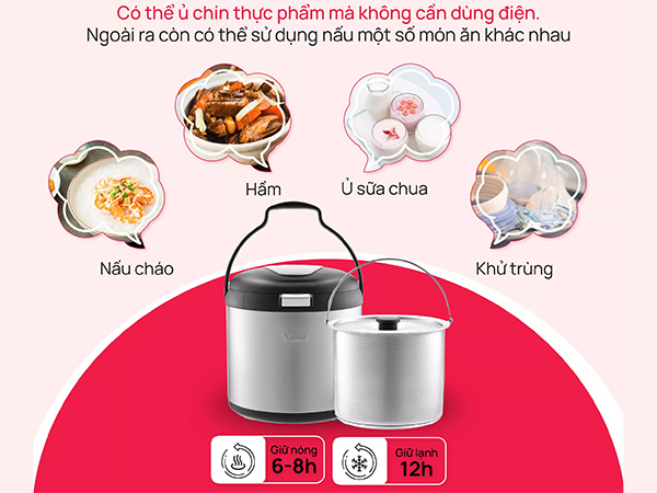 Nồi ủ đa chức năng