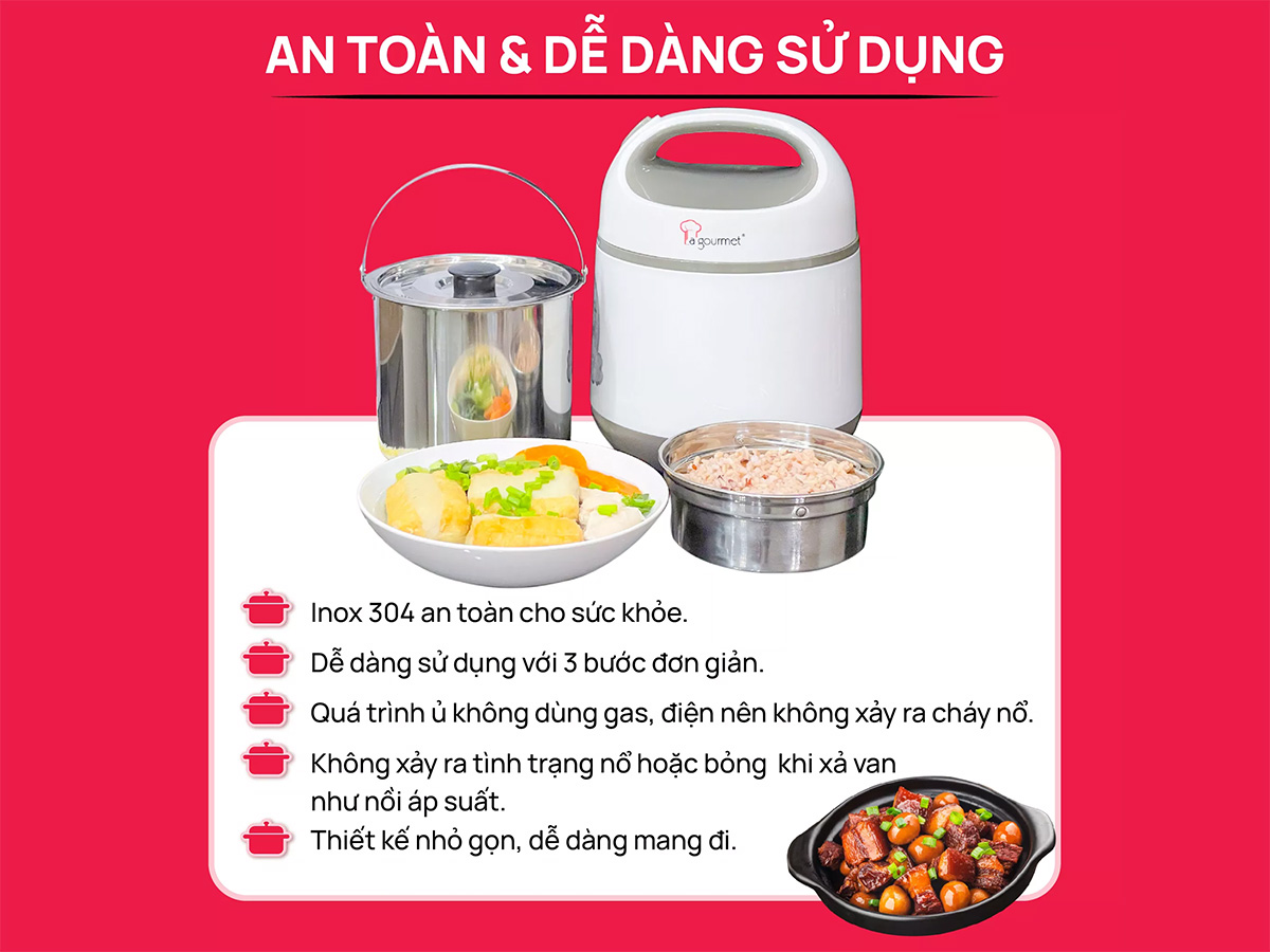 An toàn và dễ dàng sử dụng An toàn và dễ dàng sử dụng