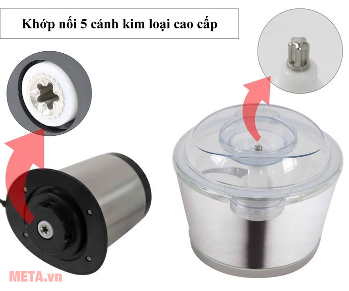 Khớp nối 5 cánh kim loại cao cấp